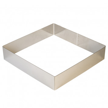 Квадрат для выпечки L=22 см, h=5 см