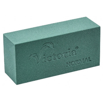 Губка флористическая "Виктория" кирпич, 23 х 11 х 8 см