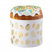 Ободок для кулича с тиснением «Светлой Пасхи!», 24 х 5 см