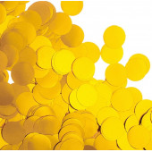 Наполнитель для шара Круг золото, 1,5 см, 5 гр.в пакете, набор 9 штук