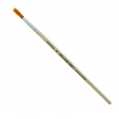 Кисть синтетика круглая № 9 ручка дерево