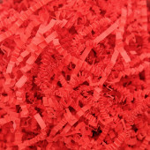Наполнитель бумажный, красный - коралловый, 50 г