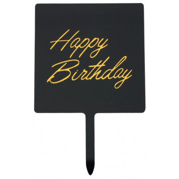 Топпер "С днём рождения"