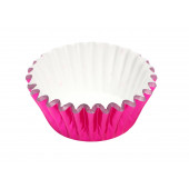 Форма для выпечки кексов бумажная UPAK LAND, 3.5×2 см, одноразовая, розовая