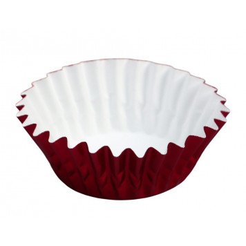 Форма для выпечки кексов бумажная UPAK LAND, 3.5×2 см, одноразовая, красная