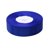 Лента атласная Сатин Синий 20мм, 25ярд