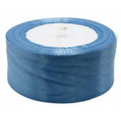 Лента атласная Сатин Голубой 38мм, 25ярд