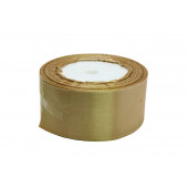 Лента атласная Сатин Капучино 38мм, 25ярд