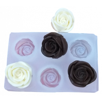 Цветок №61 "Роза"- планшет 6 шт