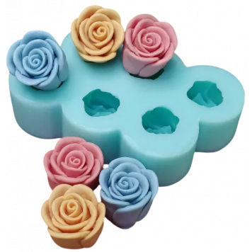 Цветок №46 "Роза"- планшет 6 шт