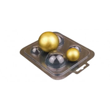 Молд пластиковый Полусфера 4см и 2,5см