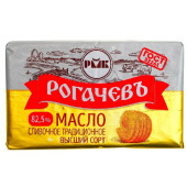 Масло сливочное 82,5% Рогачевъ, 160г
