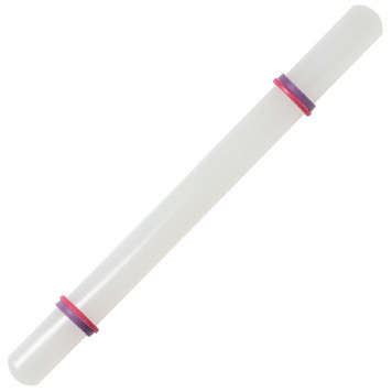 Скалка с ограничителями кондитерская 32,5х3 см