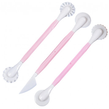 Набор для моделирования кондитерских украшений 3 шт (1 шт - 17 см) МИКС