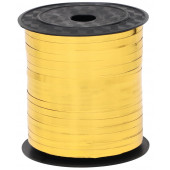 Лента металлизированная 0,5 см х 225 м, золотая