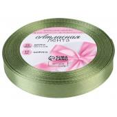 Лента атласная №65(93) 12мм*25±1ярд(23м±1м) фисташковый АУ