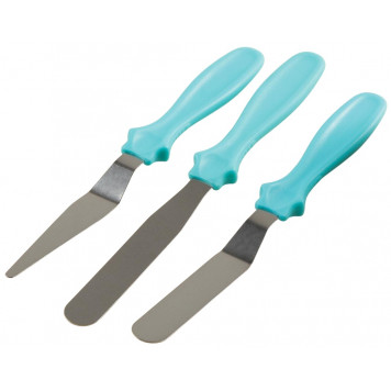 Набор лопаток кондитерских "Ночь" 3 шт 23х8,5х2,5 см цвет МИКС