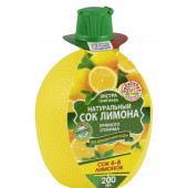 Натуральный сок «Азбука продуктов» лимон, 200 мл