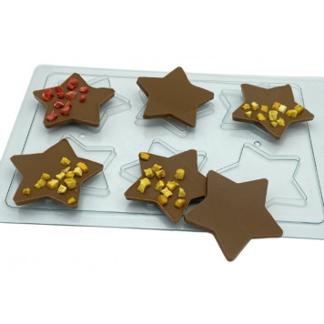 Форма пластиковая Плитка звезда 55*58*5