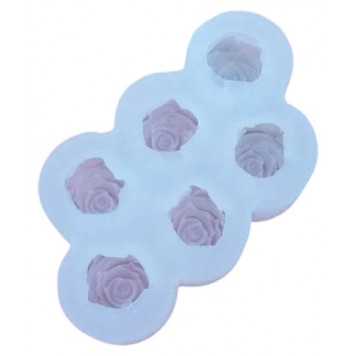 Цветок №60 "Роза"- планшет 6 шт (Классик)