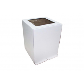 Коробка 24*24*30см гофро с окном