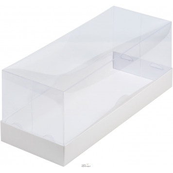 Коробка для рулета 30*12*12 белая ПРЕМИУМ