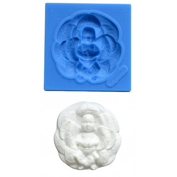 Молд "Малыш в капусте" малый