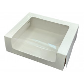 Коробка с бок/окном ЭКЛЕР, 19*16*6 см
