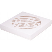 Коробка для пряника 20*20*3,5 Новый год