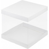 Коробка 23*23*22 Кристалл куб(белая)