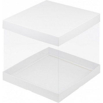 Коробка 23*23*22 Кристалл куб(белая)