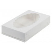 Коробка для эклеров 24*14*5 белая