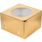 Коробка 28*28*18 золото