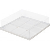 Коробка под муссовые 30*30*8 на 9 ячеек