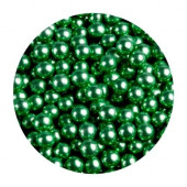 Посыпка Шарики Зеленые металл 5мм