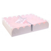 Коробка подарочная с PVC крышкой «Для самой прекрасной», 30 × 40 × 8 см