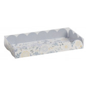 Коробка для кондитерских изделий с PVC крышкой «С любовью для тебя», 10.5 × 21 × 3 см