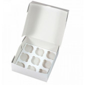 Коробка на 9 капкейков, БЕЗ ОКНА!!! :)