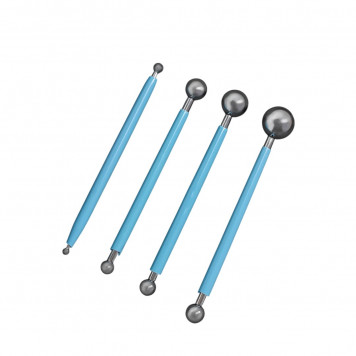 Набор для моделирования кондитерских украшений, 4 шт.