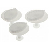 Набор плунжеров кондитерских 3 шт "Лист большой"