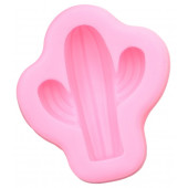 Молд 5x4,5x1,3 см "Кактус", цвет МИКС