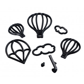 Набор выемок кондитерских для марципана и теста "Воздушный шар" 8 шт