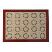 Коврик армированный "Макарон" 42х29,5 см (разметка на 20 изделий)