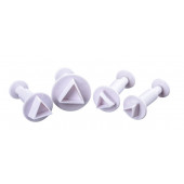 Набор плунжеров кондитерских 4 шт "Треугольник"