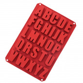 Форма для выпечки 26 ячеек ".Алфавит английский" 33,5х22,5х2,8 см, цвет МИКС