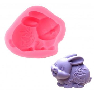 Молд 9,5х8х3 см "Зайчик"