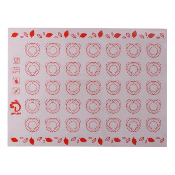 Коврик армированный "Макарон" 40х32 см