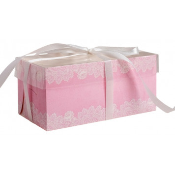 Коробка для капкейка «Нежность», 16 х 8 х 7,5 см