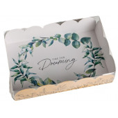 Коробка подарочная с PVC-крышкой «Крафт», 20 × 30 × 8 см