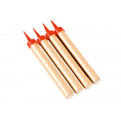 Свечи фонтаны в торт «Золотые искры», 4 шт., 12.5 см, горение 40 сек.